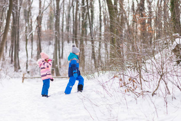 istock Children having fun on the snow 1301578156