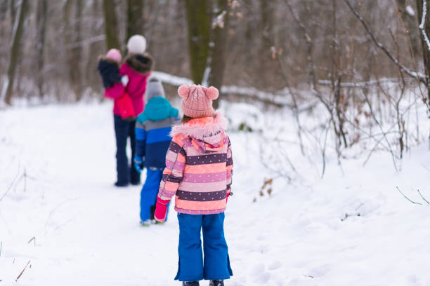 istock Family walking on the mountain 1301578985