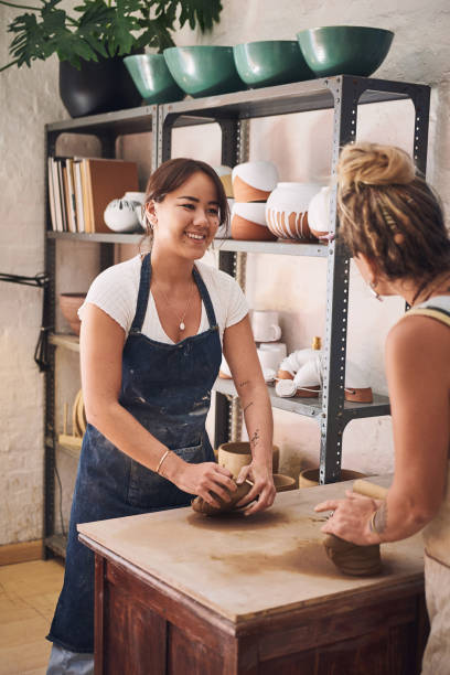 istock Money doesn't buy happiness but it can book a pottery class 1301583264