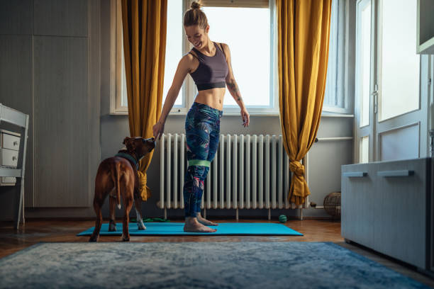 istock Dog wants to practice too 1301583299