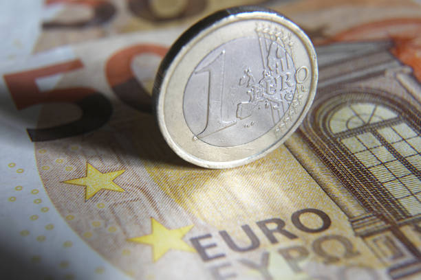 Euro money coin