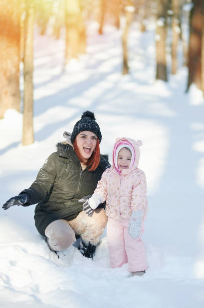 istock Happy smiling young mother with daughter 1301601226