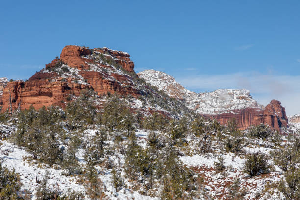 istock Snow Covered Sedona Arizona Landscape 1301604529