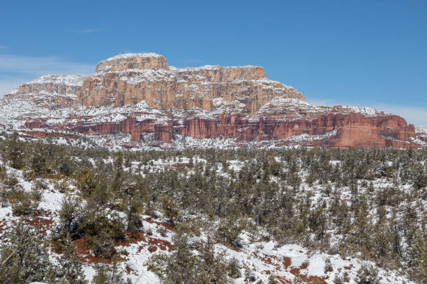 istock Snow Covered Sedona Arizona Landscape 1301606221