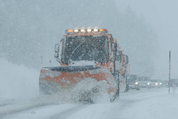 istock snow plow on country road 1301610095