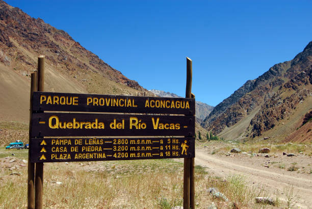 istock Parque Provincial Aconcagua and natural landscape 1301610732