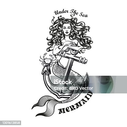 129 Siren Mermaid Tattoos Illustrations & Clip Art - iStock
