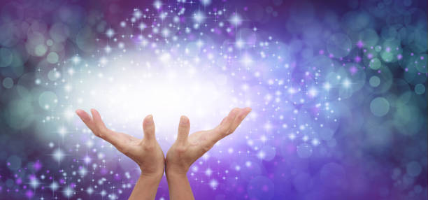 istock Connecting to High Frequency Universal Healing Energy 1301614056