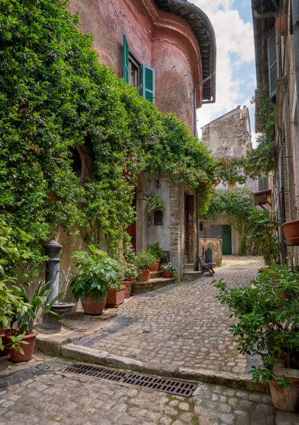 istock Rustic Nazzano alley, Lazio Italy 1301614092