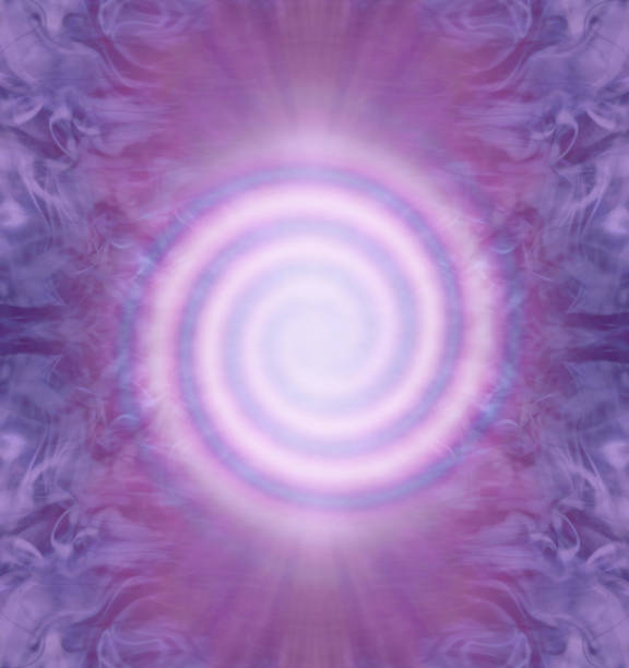 istock Double Fibonacci Spiral Spiritual Background 1301614130