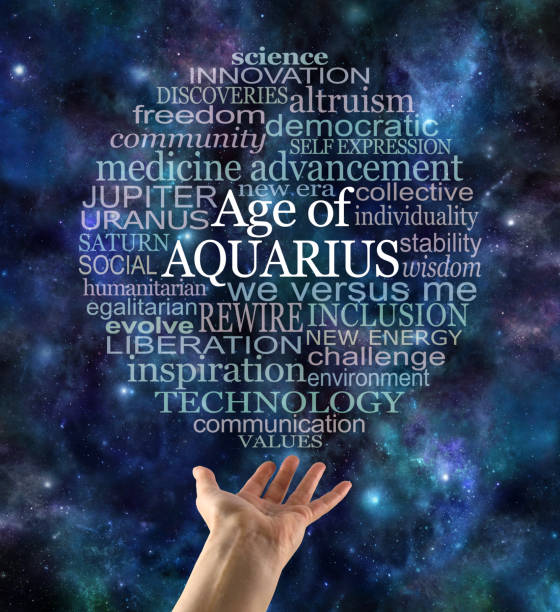 istock Cosmic Astrological Age of Aquarius Word Cloud 1301615132