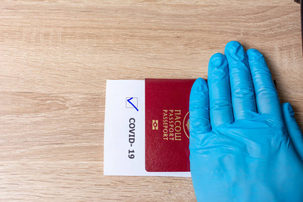 istock Coronavirus and sick person traveling concept. Corona virus outbreak 1301621036