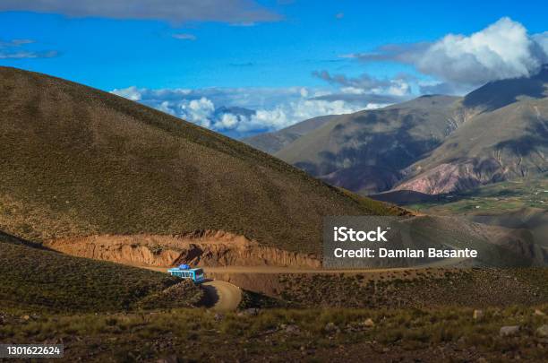 View Of Mountain Route 13 To Iruya Stock Photo - Download Image Now - Adventure, Ancient, Archaeologist