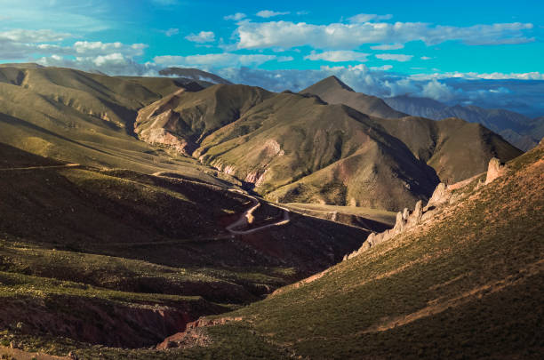 istock View of mountain route 13 to Iruya 1301622788