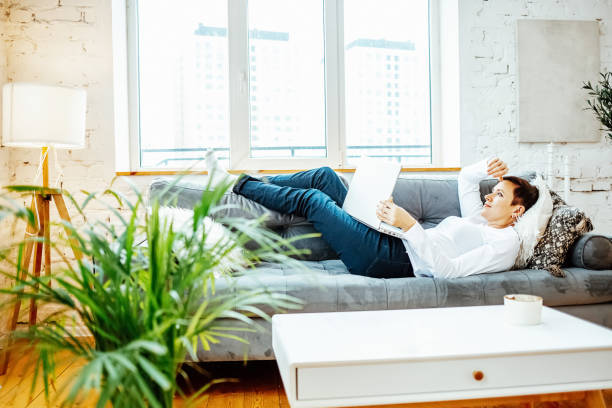 istock Woman working home laptop 1301624213