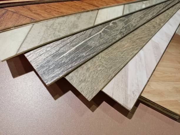 istock Different options for linoleum. A bunch of linoleum samples. 1301626787