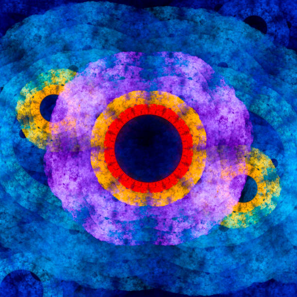 Background created by fractal geometry.