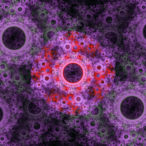 Background created by fractal geometry.