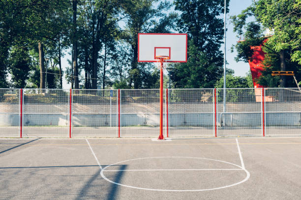 istock Basketball Court 1301648352