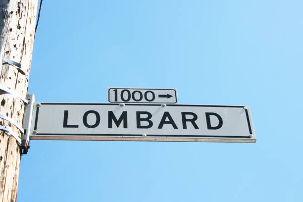 istock San Francisco, CA. Lombard Street Sign 1301656632