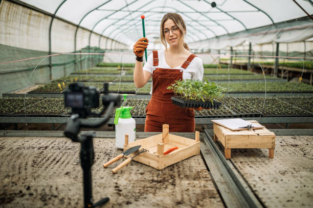 istock Young women working on farm 1301663146