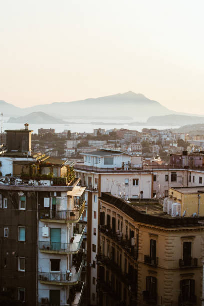 istock Napoli at dusk with view over Ischia 1301668168