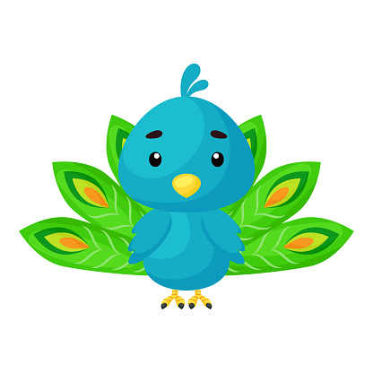 Free download of Cartoon Peacock clip art Vector Graphic Free download of Cartoon Peacock clip art Vector Graphic