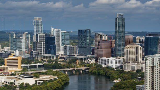 istock Aerial View of Austin, Texas 1301693527