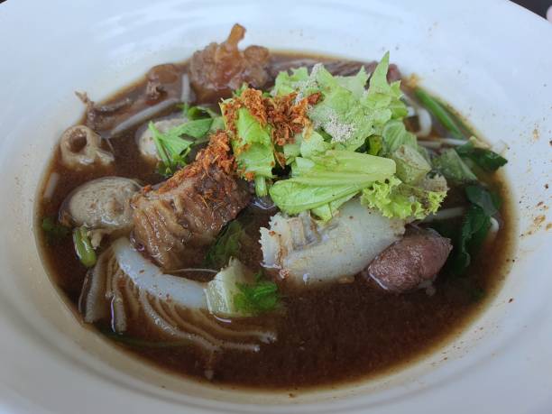 istock Mole beef soup with parsley in a rich broth 1301704416