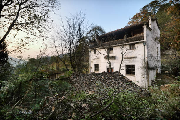 istock Old house in Wuyuan County, China 1301704600