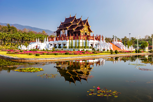 Ho kham luang, Royal Park Rajapruek, Chiangmai, Thailand