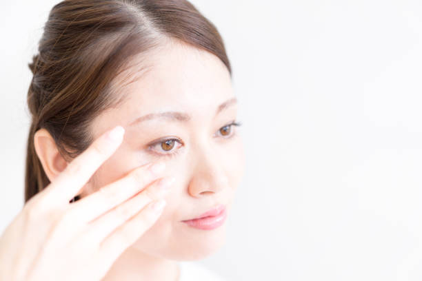istock Care up for women's eyes 1301714899