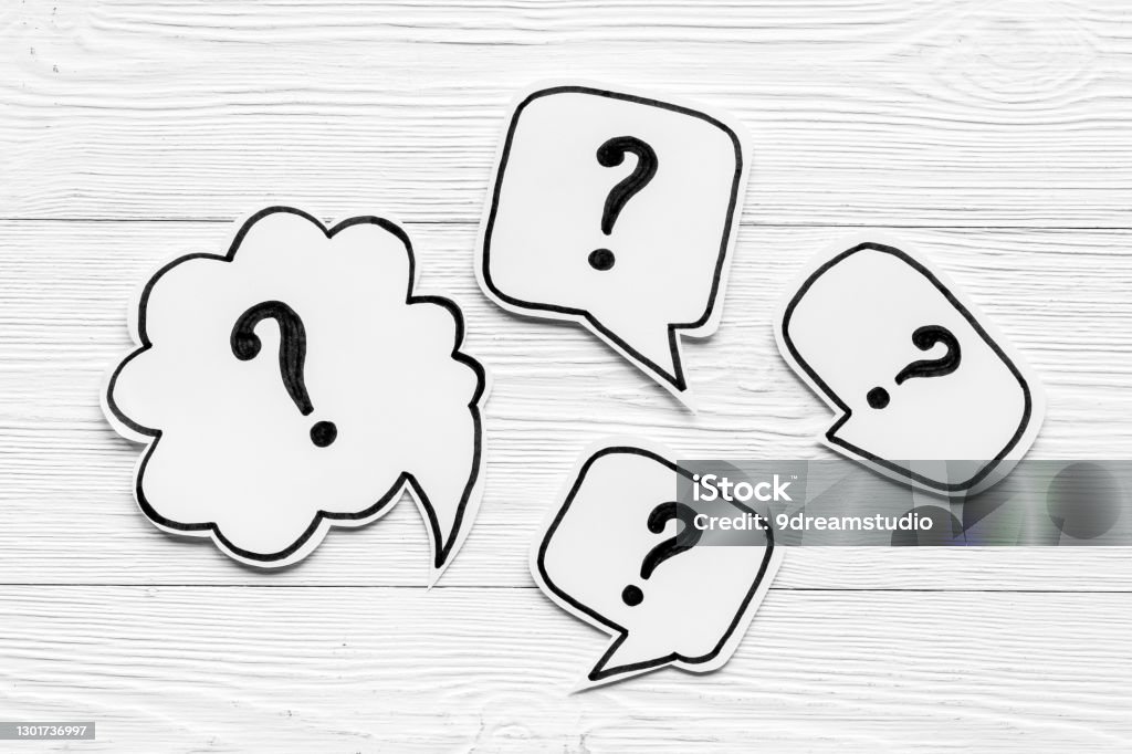 Question Table Images Question Mark On Table Solution Concept Top View Stock Photo - Download ...