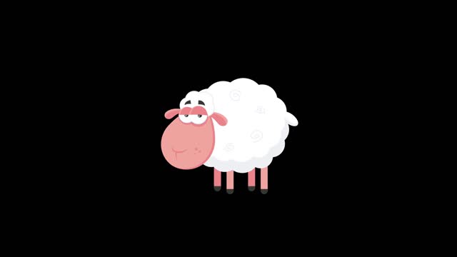 Sheep Cartoon Stock Videos and Royalty-Free Footage - iStock