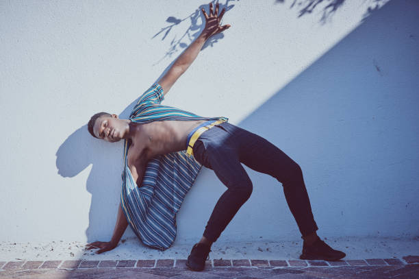 istock Young african man posing in the sun. 1301756260