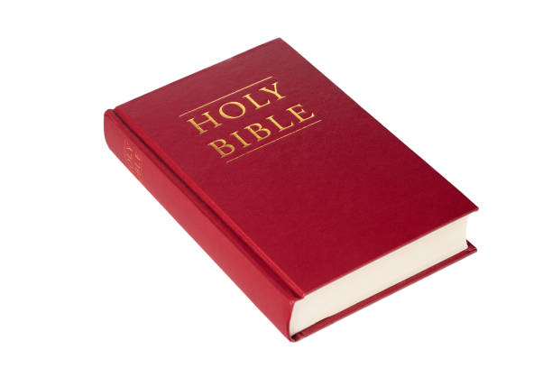 istock Holy Bible book, isolated on white 1301757523