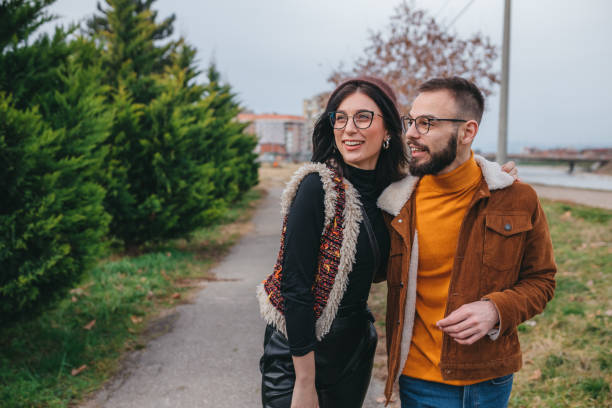 istock Up close a young couple enjoying the time they spend outside 1301763218