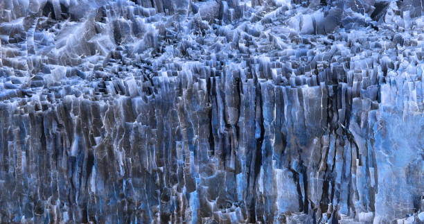 Crystal natural landscape as a background.
