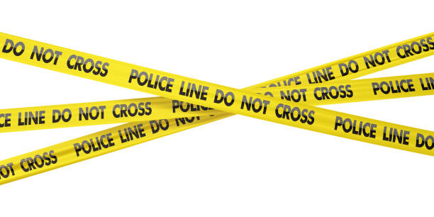 istock Police line do not cross Tape 1301778983