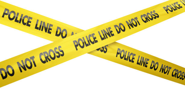 istock Police line do not cross Tape 1301779832