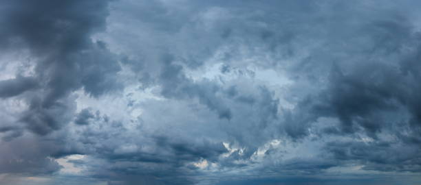 istock Dramatic evening sky of Altai 1301781169
