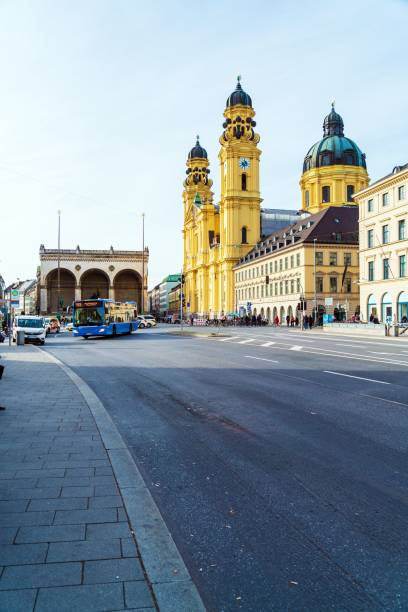 istock Theatinerkirche in Munich city, Bavaria 1301782888
