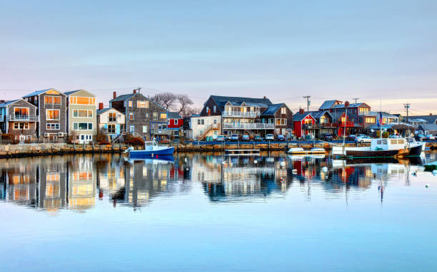 Rockport, Massachusetts Rockport is a seaside town in Essex County, Massachusetts, United States. Rockport is located approximately 40 miles northeast of Boston at the tip of the Cape Ann peninsula. essex county massachusetts stock pictures, royalty-free photos & images