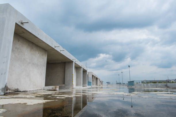 istock A car park without a car makes it feel insecure, desolate and lonely on a cloudy sky day. 1301789403