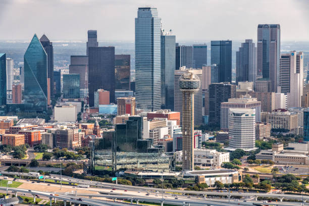 istock Dallas Skyline Aerial 1301793481