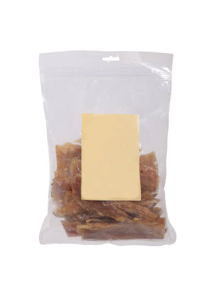 istock dried and packaged cattle neck for dogs. dog bounty bones 1301828178