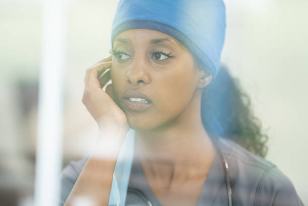 istock Medical doctor feeling exhausted 1301839277