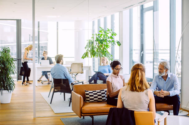 istock Business people working in the office 1301839411
