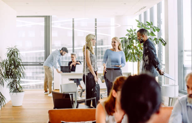 istock Business people having a meeting 1301840116