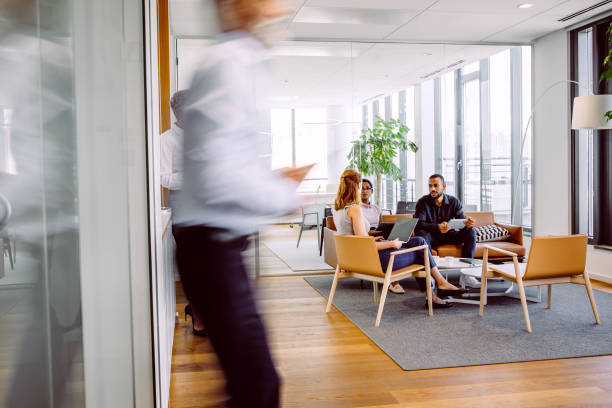 istock Business people having a meeting 1301841074
